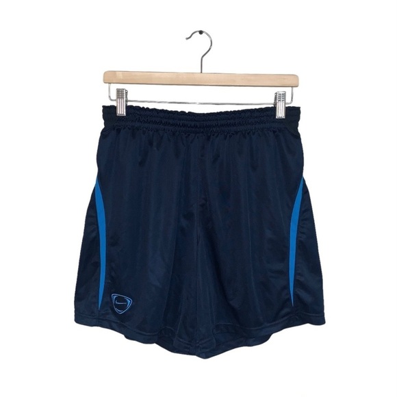 Nike‎ ACG Vintage  Athletic Shorts Blue Navy Stretch Basketball Men's Size Large - Picture 1 of 7